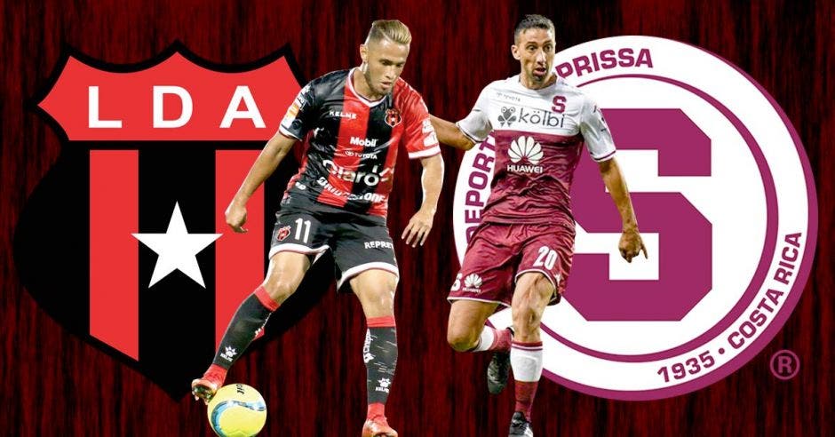 Alex López en Alajuelense y Mariano Torres en Saprissa serán los encargados de darle movilidad al equipo en medio campo. LDA-SAP/La República