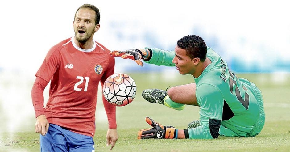 Esteban Alvarado, "guante de oro", no trascendió en el fútbol europeo, al igual que Marco Ureña, llamado a ser el goleador de la Selección. LDA-AFP/La República