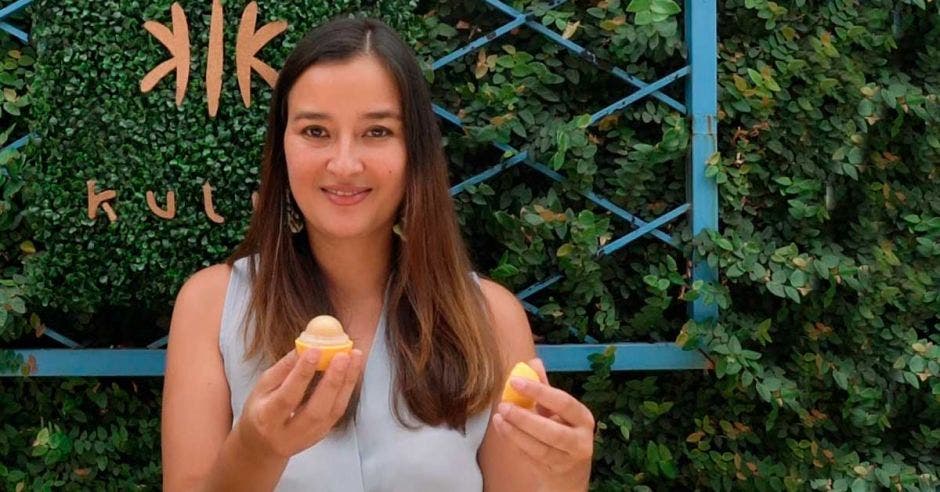 Margarita Garrón, una joven farmacéutica