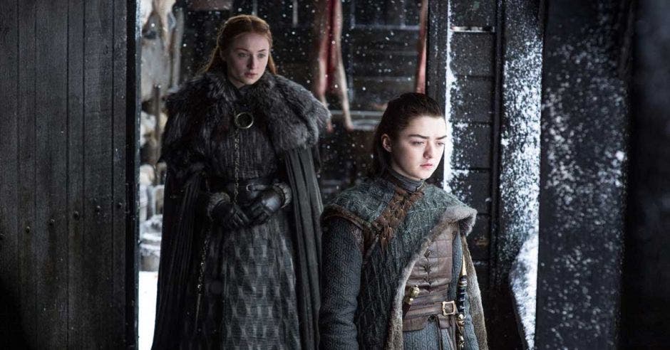 Sansa Stark y Arya Stark