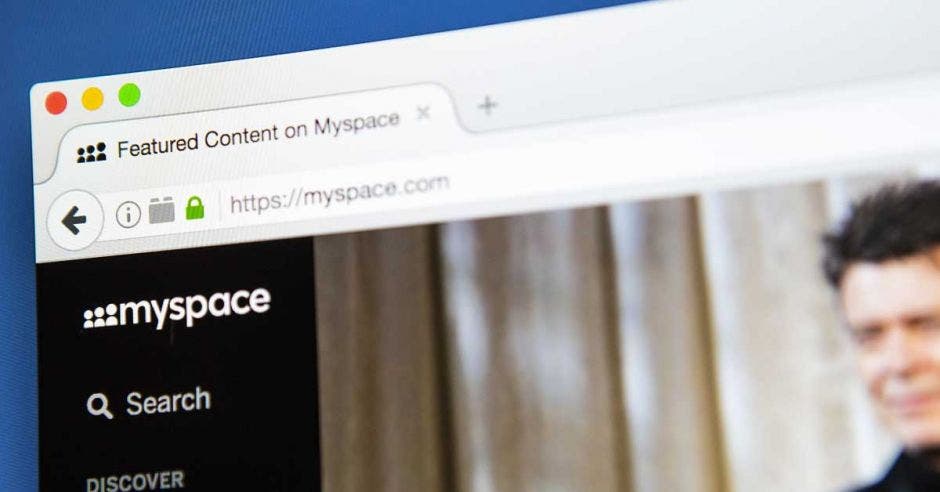 Sitio web de Myspace