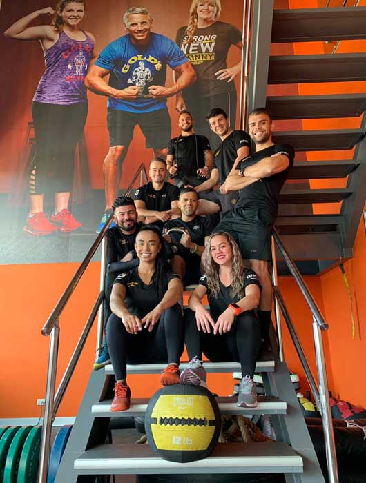 Entrenadores de Gold's Gym Moravia.