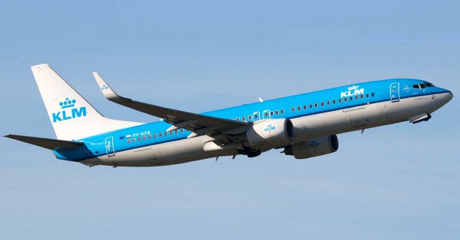 avión de KLM