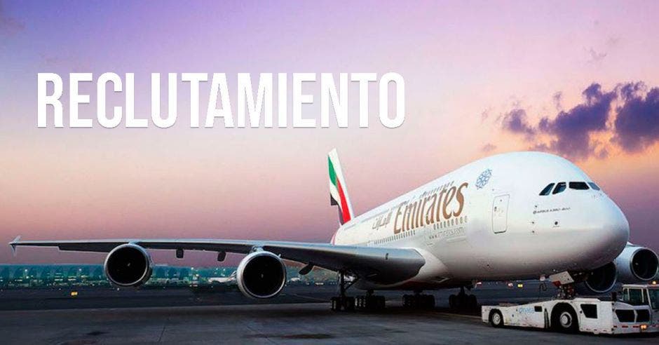 avión de Emirates