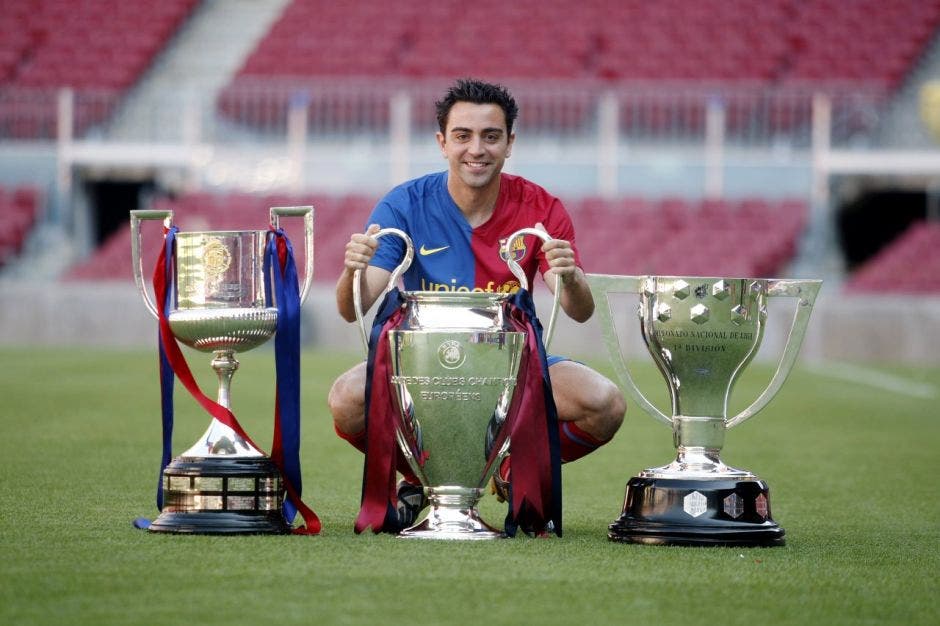 El Balón de Oro fue de los pocos trofeos que Xavi no ganó. Archivo/La República