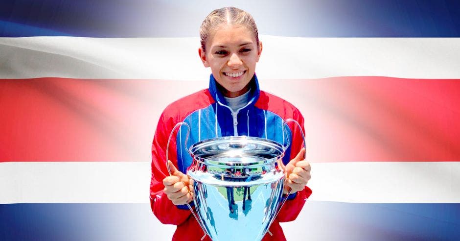 Noelia Vargas fue la más destacada atleta de la competencia. Noelia Vargas/La República