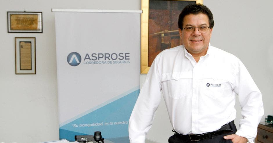 Marvin Umaña, gerente general de Asprose Corredora de Seguros