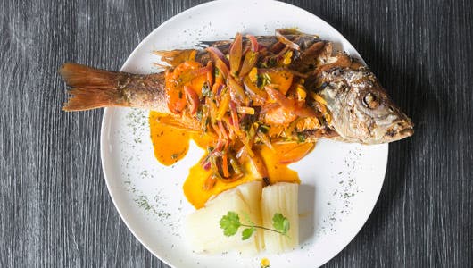 Pescado frito