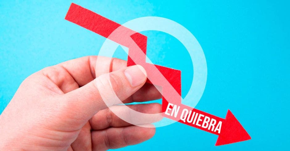 rótulo que dice: no quiebra