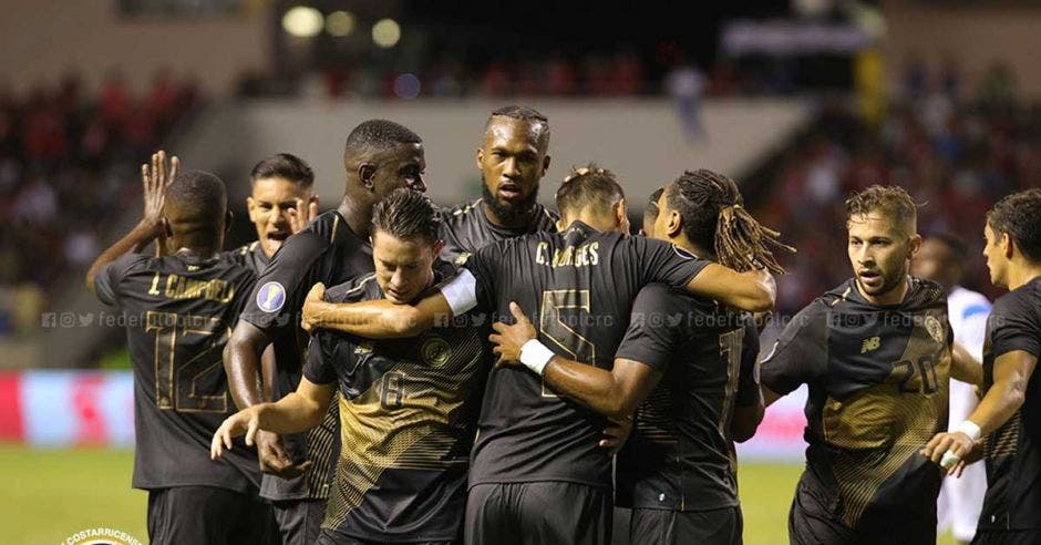 Costa Rica cumplió con la labor de golear a Nicaragua. Fedefútbol/La República