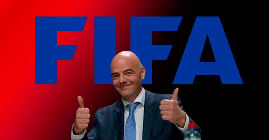 Gianni Infantino, presidente de FIFA. Archivo/La República