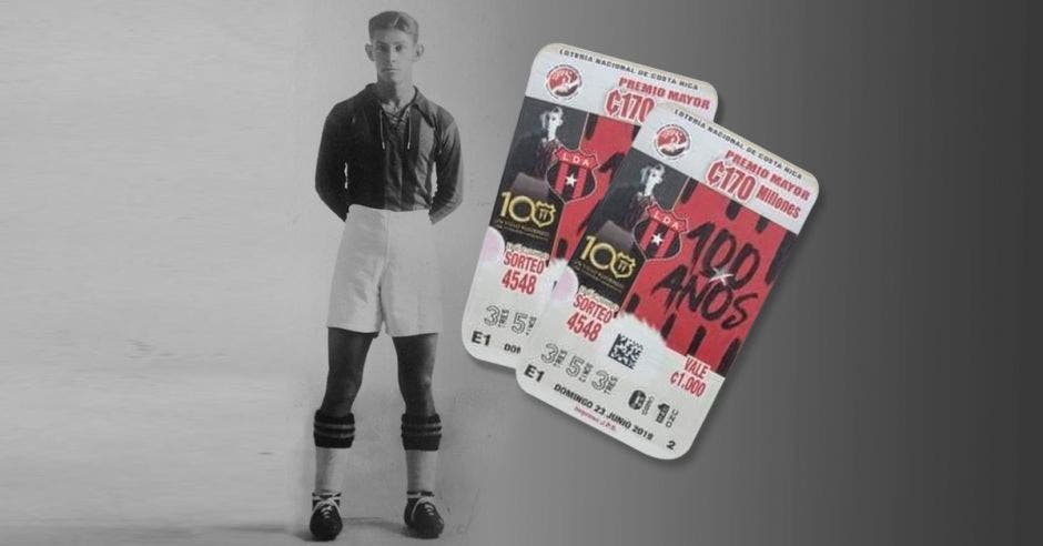 Alejandro Morera Soto debutó con Alajuelense en 1925 y se convirtió en el mejor jugador que ha estado en la institución. Archivo/La República