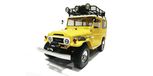 Land Rover amarillo