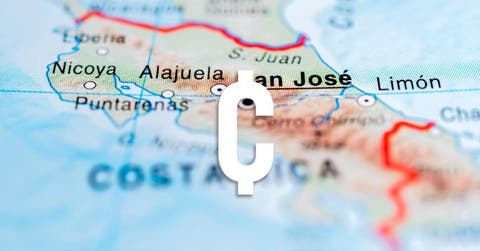 Colón, Costa Rica, mapa
