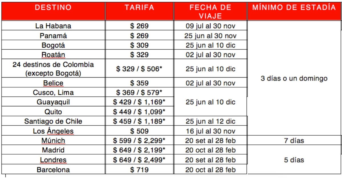 horarios