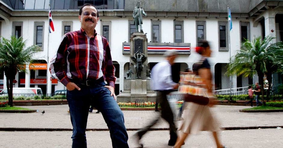 Albino Vargas, secretario de la Asociación Nacional de Empleados Públicos. Archivo/La República.