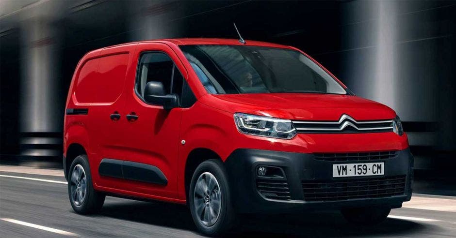 Berlingo van de Citroen