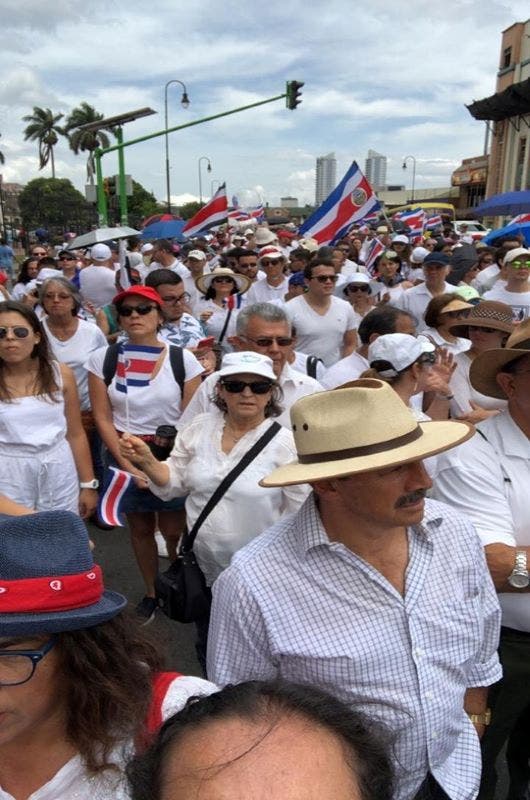 marcha de blanco