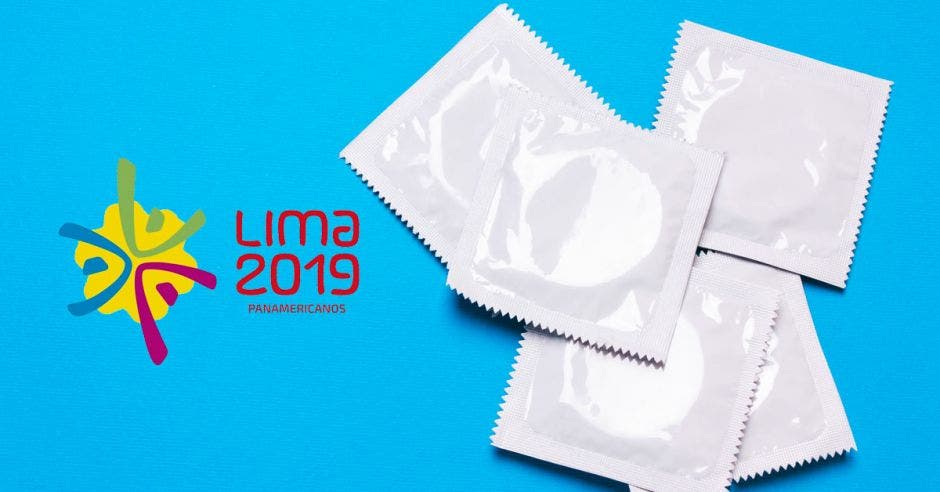 condones y logo panamericanos lima