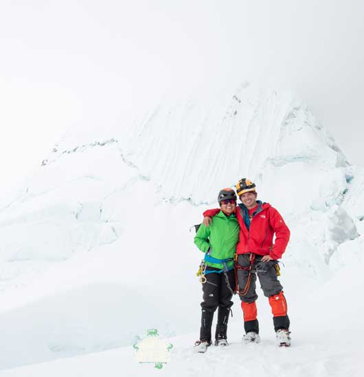 PAREJA EN HIELO