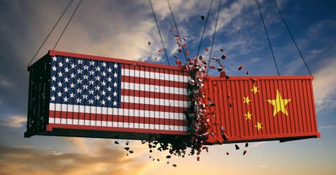 China, Estados Unidos, contenedores