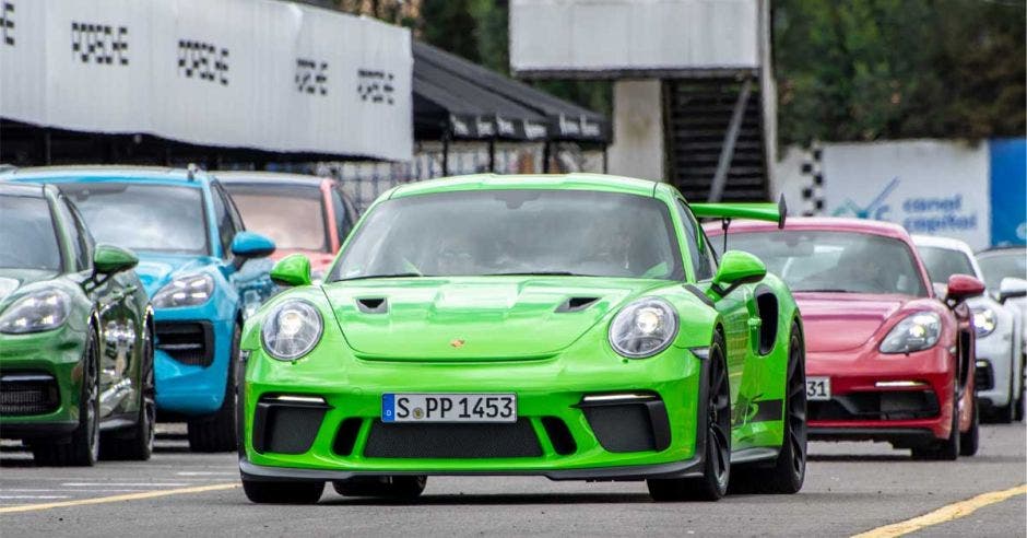 porsche verde