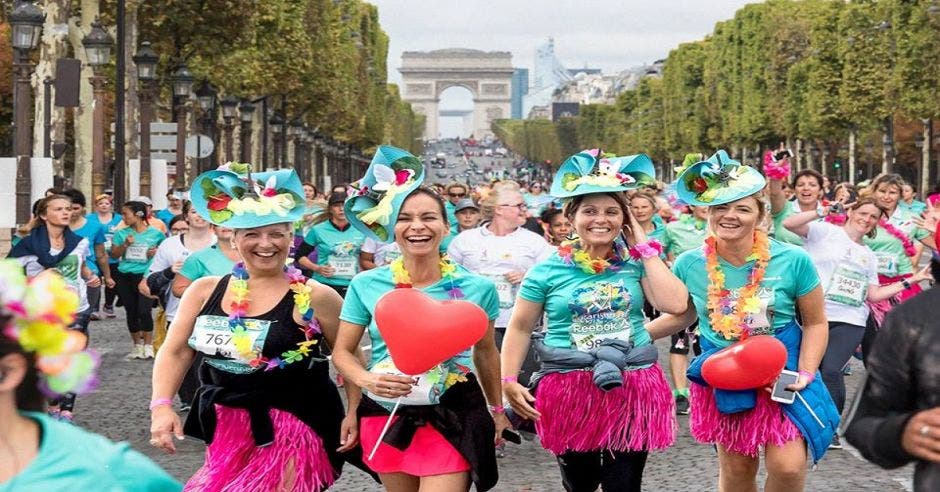 Mujeres que corren La Parisienne