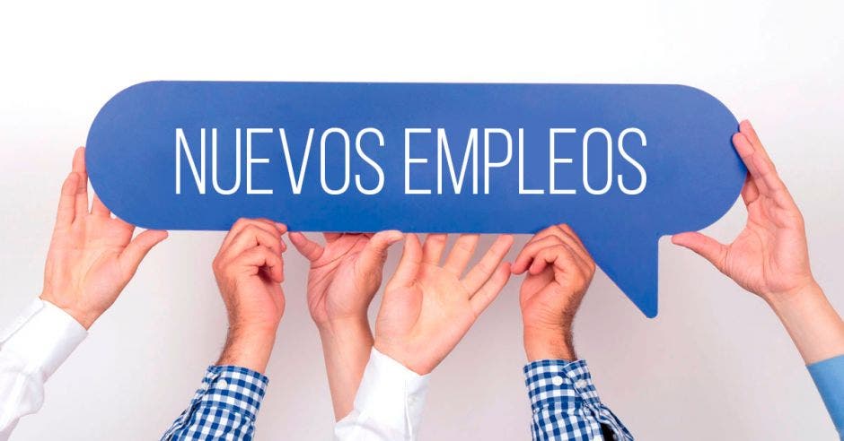 rótulo que dice: nuevos empleos