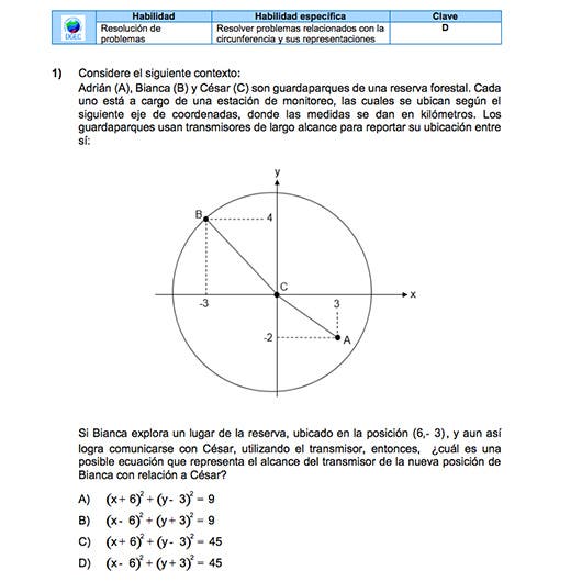 examen de Matemáticas