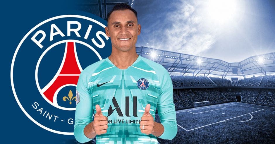 Tranquilo debut de Navas en París, con su nuevo uniforme