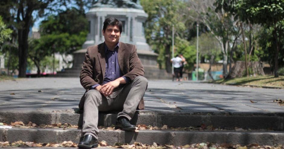 Carlos Alvarado, presidente de la República. Archivo/La República