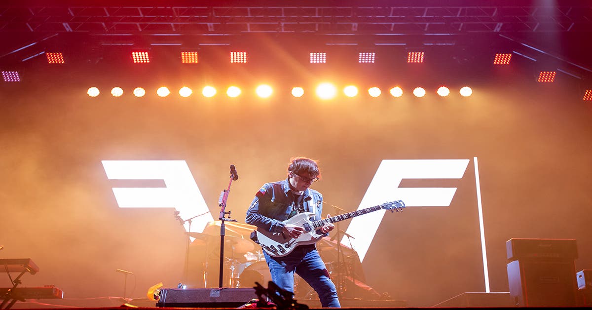 Weezer, banda que abrió el concierto de los Foo Fighters Richard Blaser/La República