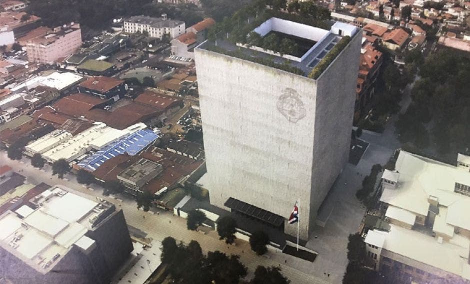 El nuevo edificio estará ubicado en los terrenos de los antiguos apartamentos Lamm, y tendrá un área de construcción de 50 mil metros cuadrados. Archivo/La República