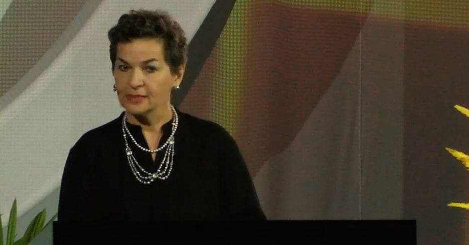 Christiana Figueres se encargó de la apertura de la PreCOP25