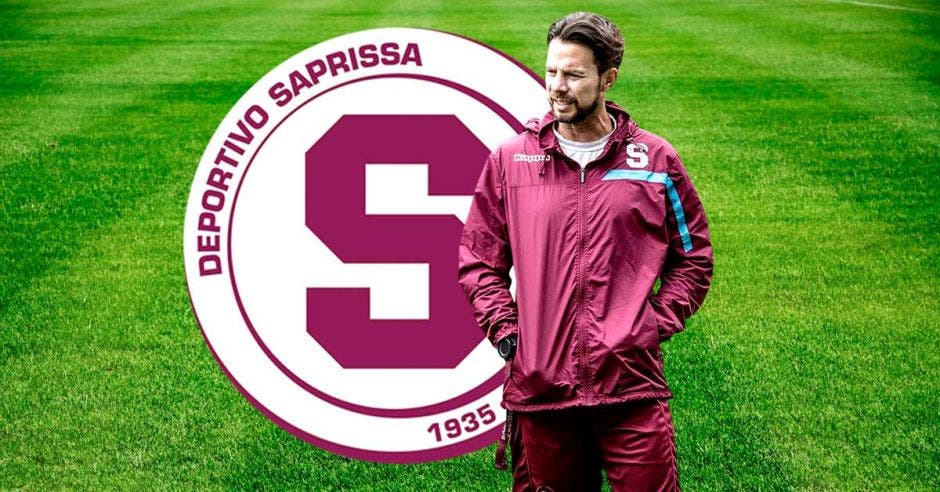 victor cordero y escudo de saprissa