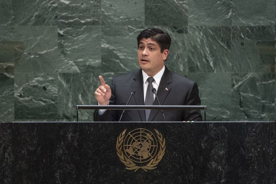 Carlos Alvarado, presidente. Archivo/La República