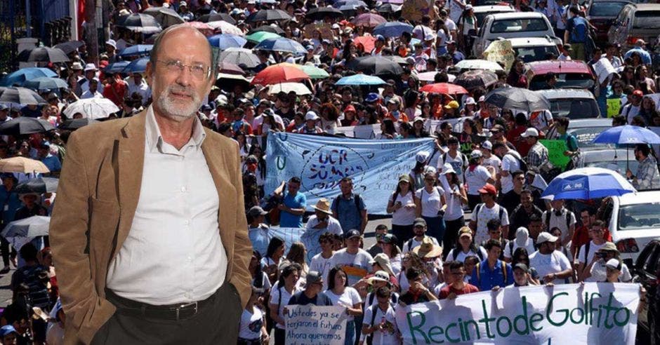 Henning Jensen, rector de la Universidad de Costa Rica