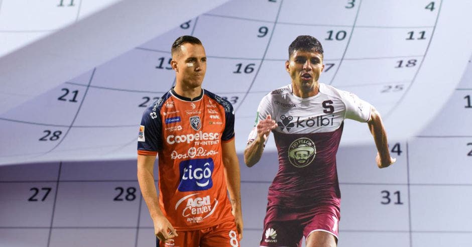 calendario y johan venegas y jugador