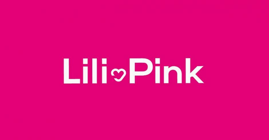 Logo de Lili Pink en rosado