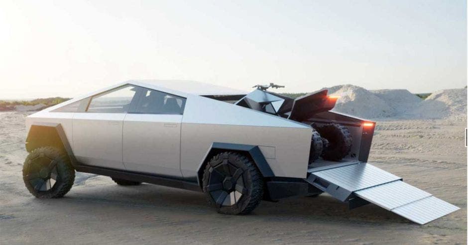 carro futuristico de tesla