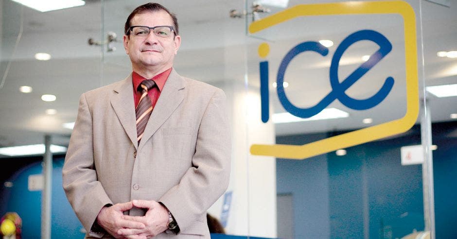 German Sánchez, jefe de la Unidad de Infraestructura de la Gerencia de Telecomunicaciones del ICE.