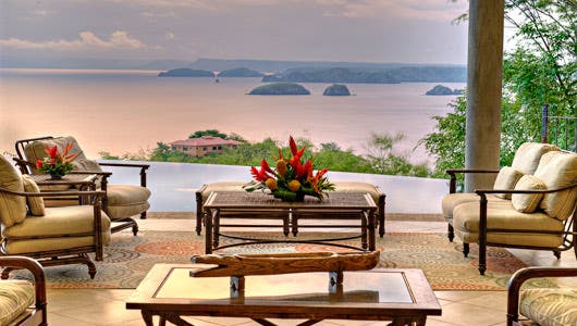 Vista de balcón de una casa de playa de 2Costa Rica Real Estate