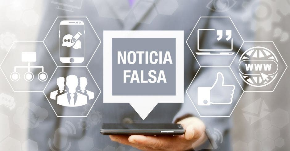 Cuadro de Noticia falsa