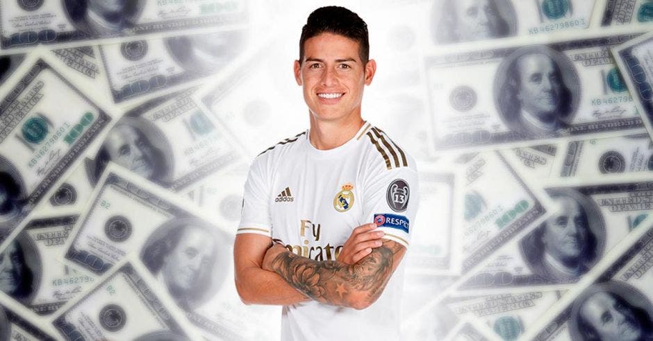 James Rodríguez se ganó 150 mil euros en muy pocos minutos