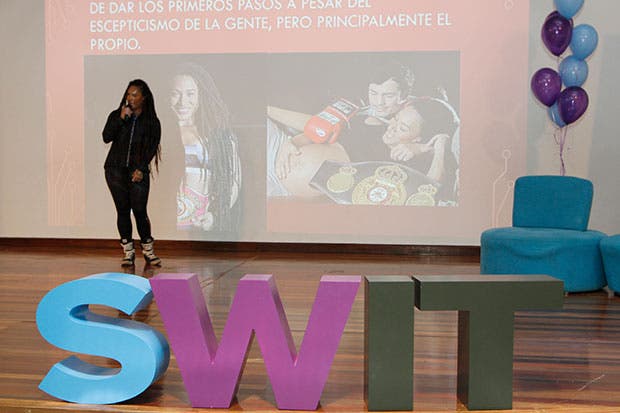 Hanna Gabriels en el SWIT.