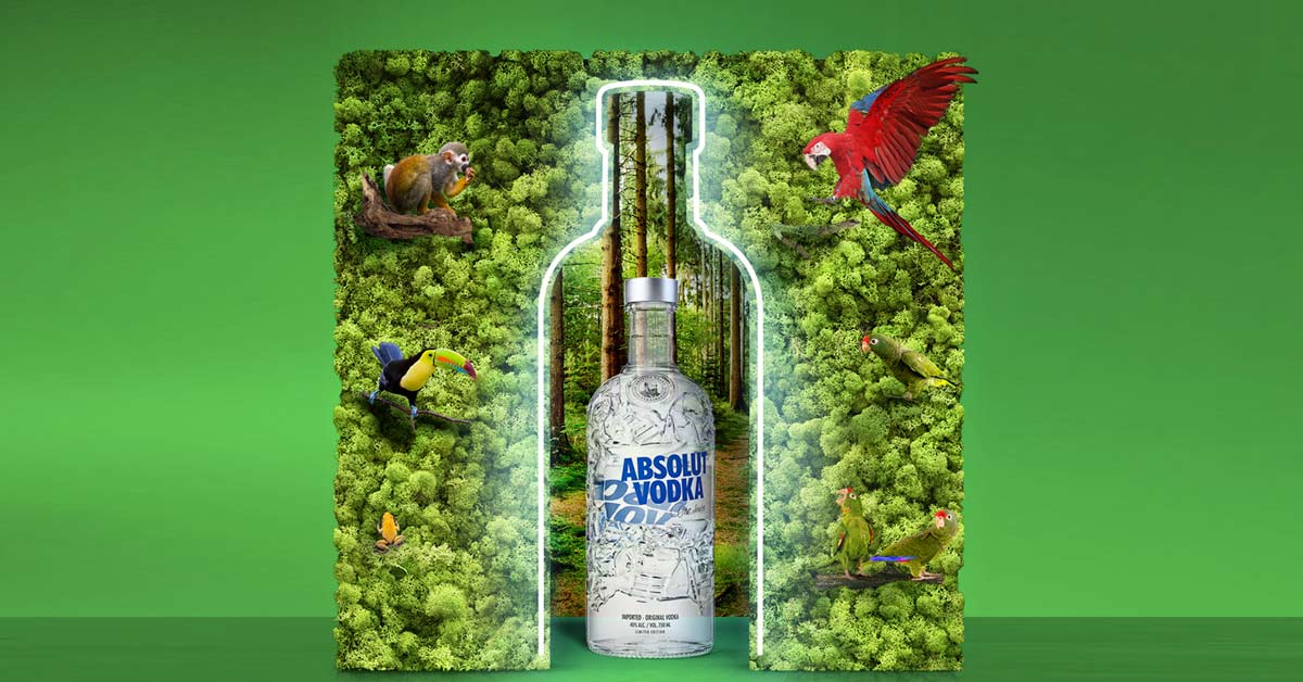 Foto de botella de absolut