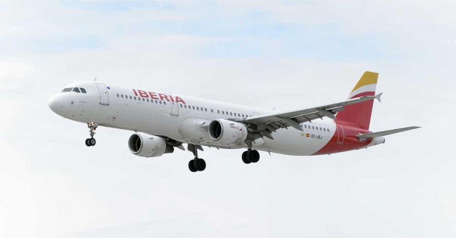 Un avión de Iberia