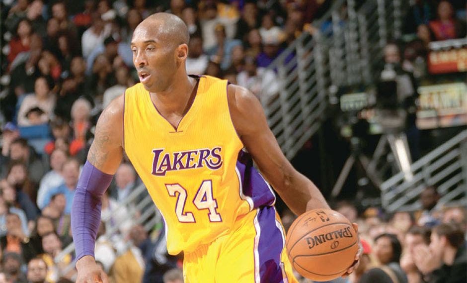 La ex estrella de la NBA y de los Lakers de Los  Ángeles, Kobe Bryant. Archivo/La República.