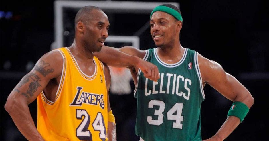 kobe bryant y paul pierce