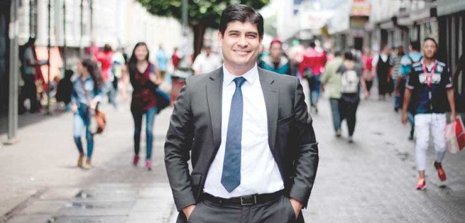 Carlos Alvarado, presidente de la República. Archivo/La República.